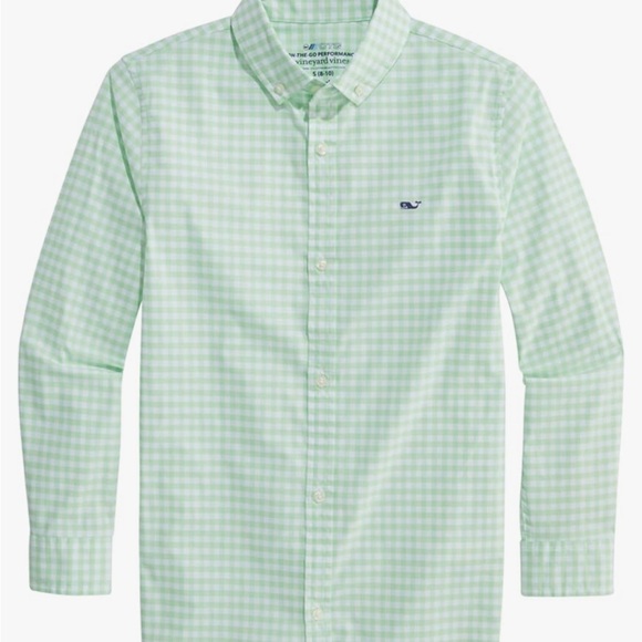 NWOT boys performance vineyard vines button down - Picture 3 of 3